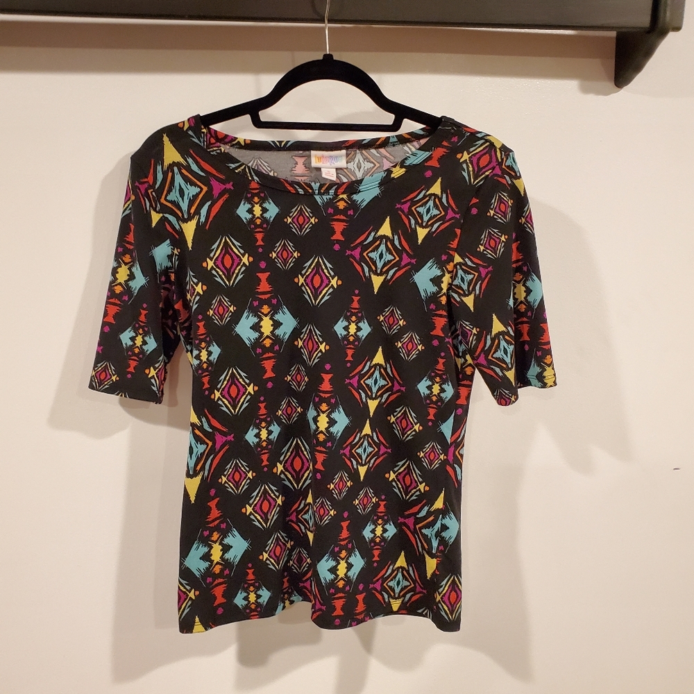 LulaRoe Womens Half Sleeve Tee Like New